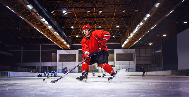 Becoming a hockey player